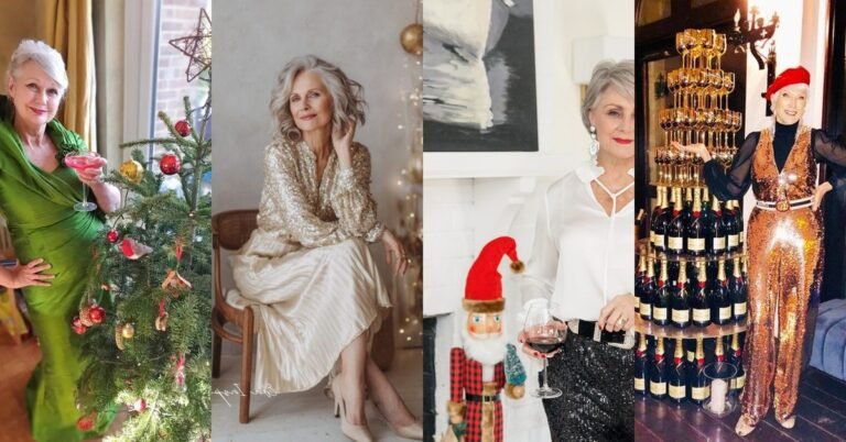 70 Holiday Evening Outfits for Women Over 60