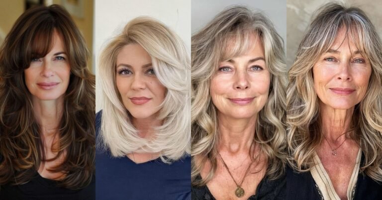 68 Butterfly Cut Hairstyles for Women Over 60