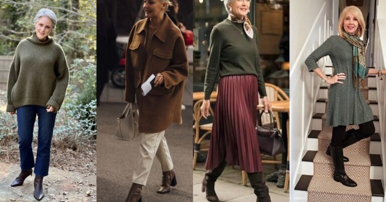 60 Stunning Fall Ankle Boot Outfits for Women Over 60