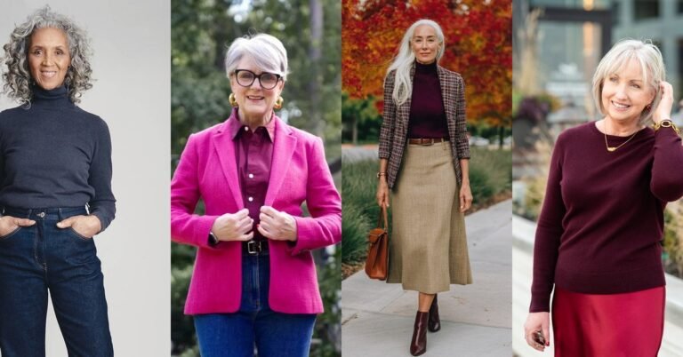 12 Chic Fall Outfits for Women Over 60