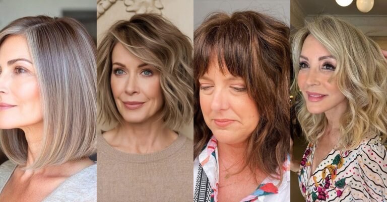 69 Shoulder-Length Hairstyles for Women Over 50 That Look Fresh and Modern