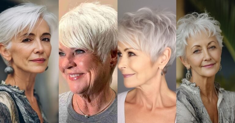 64 Stunning Short Hairstyles for Women Over 70