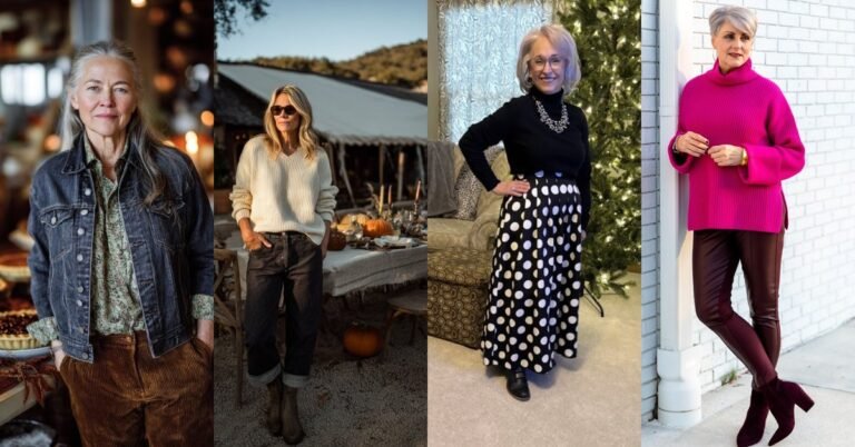 69 Thanksgiving Outfits for Women Over 50: Cozy, Chic & Holiday-Ready