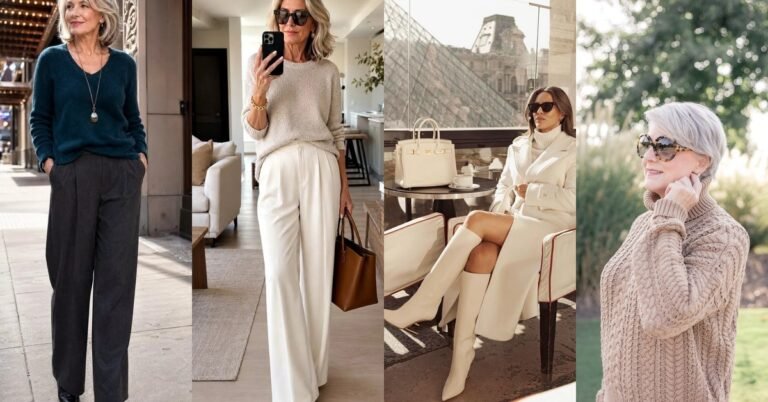 67 Stylish Outfits for Women Over 50