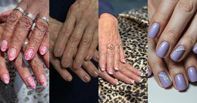 69 Graceful Nail Ideas for Women Over 70