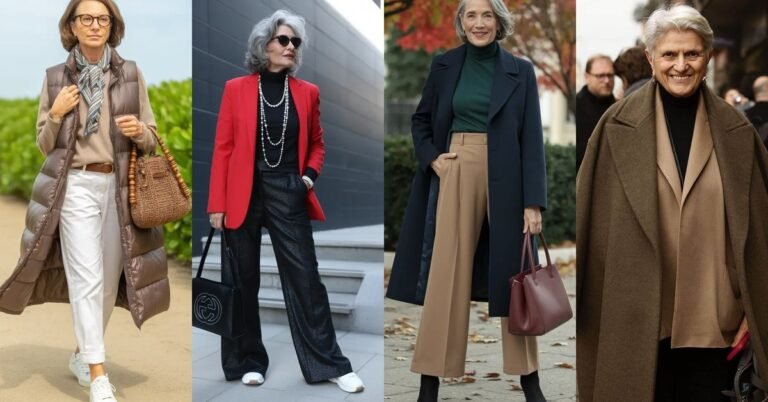 68 Effortlessly Chic Fall Outfits for Women Over 60