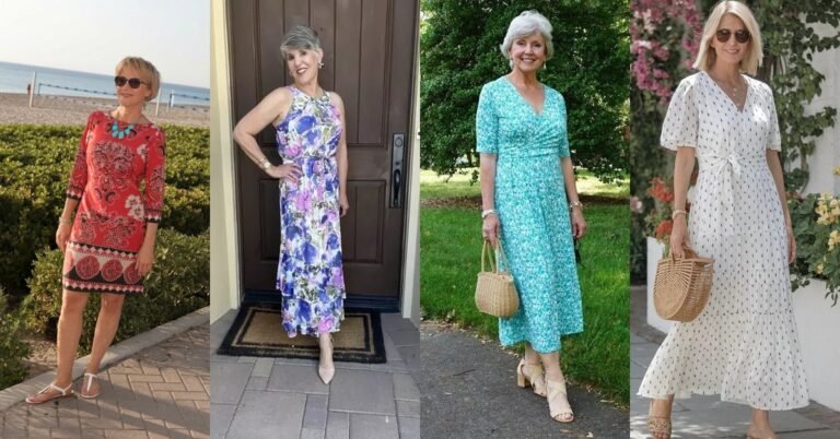 69 Flattering Summer Dresses for Women Over 50