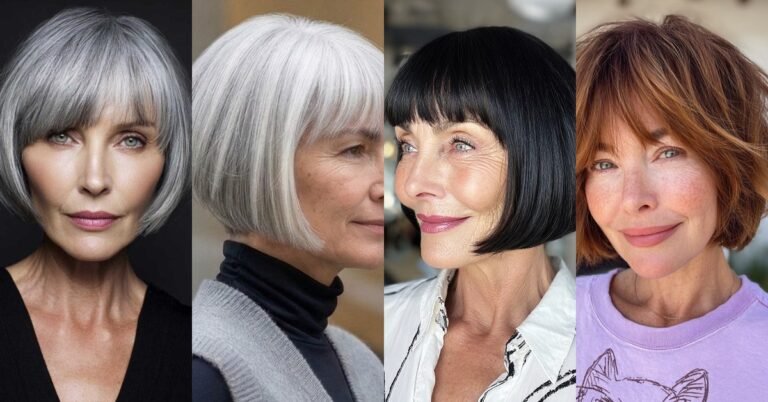 70 Chic French Bob Hairstyles for Women Over 60