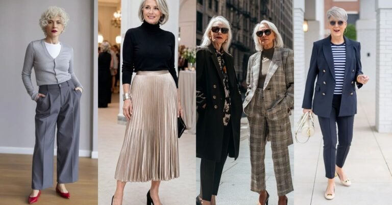 How to Always Dress Classy Over 50: 64 Elegant Outfit Ideas