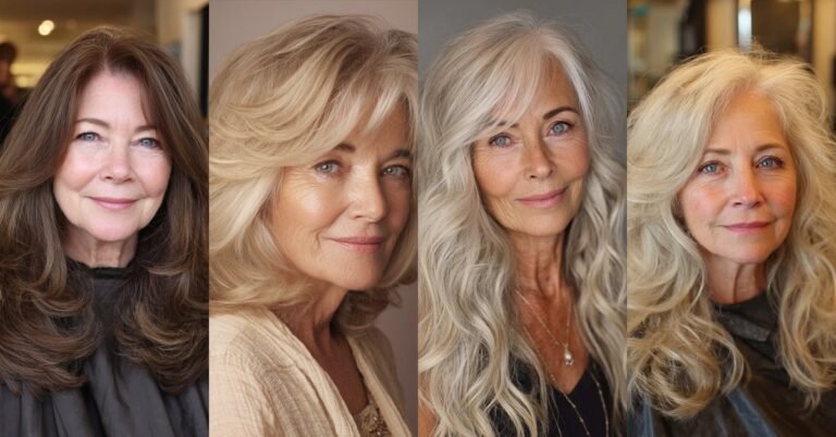 68 Gorgeous Long Hairstyles for Women Over 60 with Thin Hair