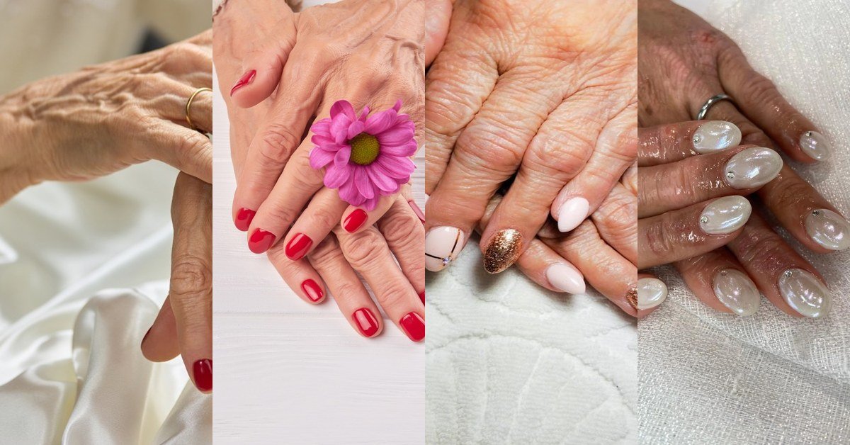 48 flattering nail ideas for women over 70 collage
