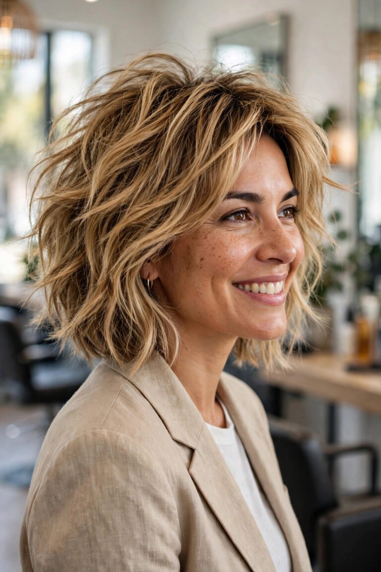 80 Shaggy Bob Hairstyles for Thin, Fine Hair That Add Volume
