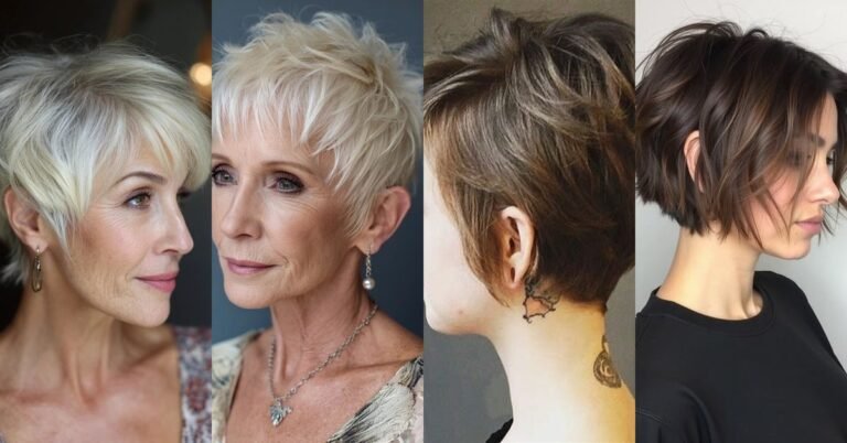 59 Shaggy Pixie Bob Hairstyles for Women Over 60