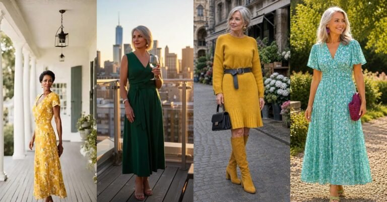 62 Flattering Dresses for Women Over 60