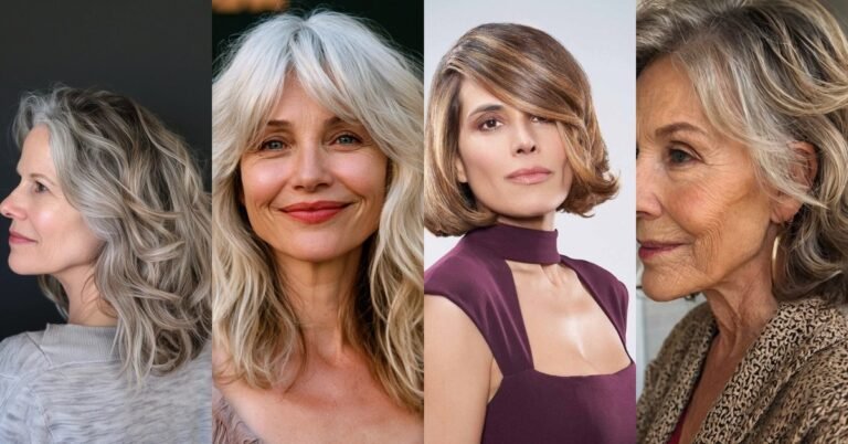 70 Medium Wavy Hairstyles for Women Over 60