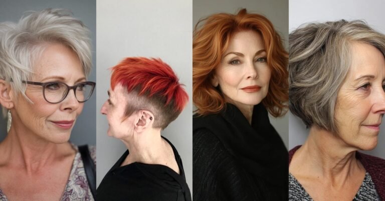 70 Short Haircuts for Women Over 60