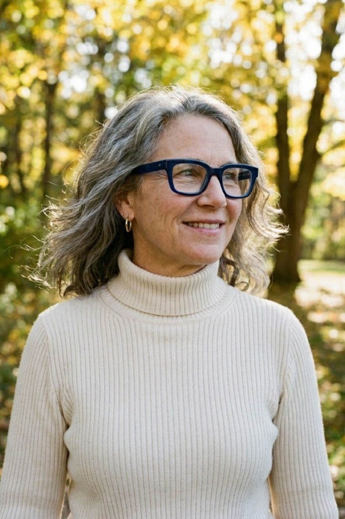 Natural Gray Shoulder Cut for women over 50