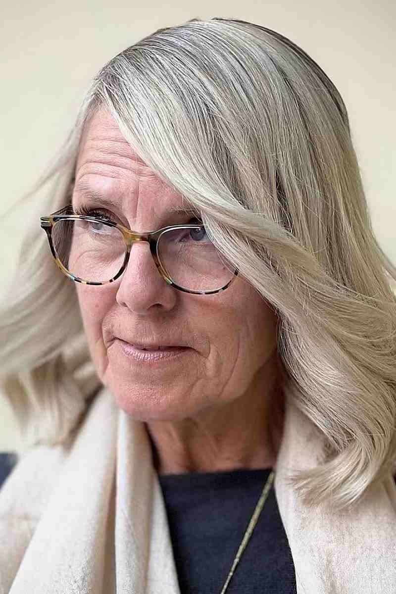 Silver Lob with Glasses