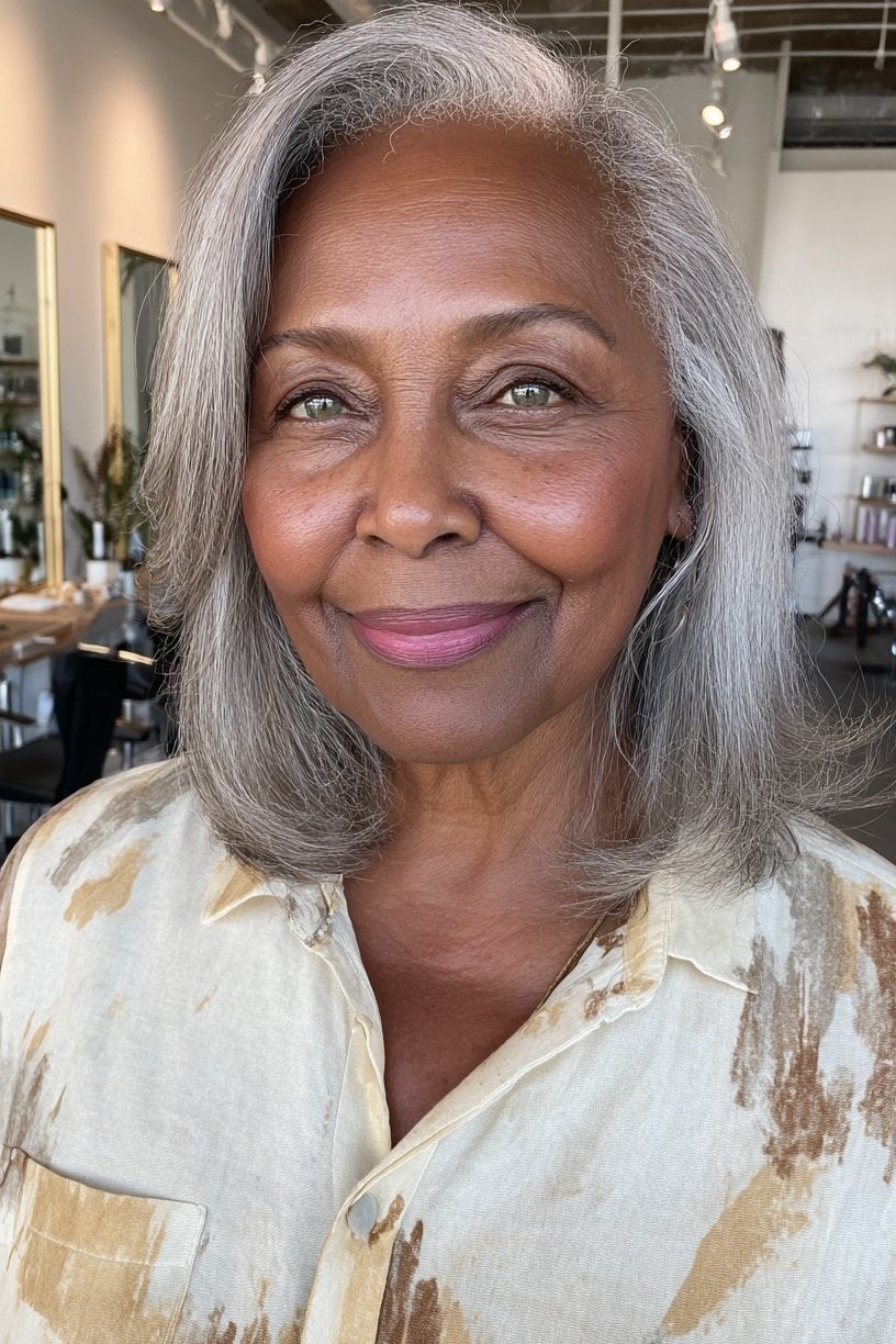 Silver Straight Lob