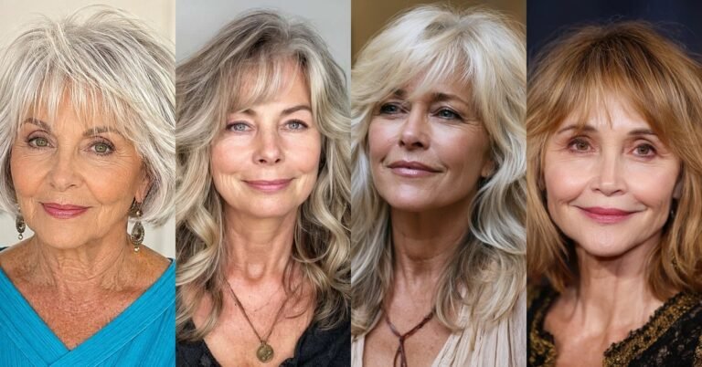 71 Flattering Medium-Length Haircuts for Women Over 60 with Fine Hair