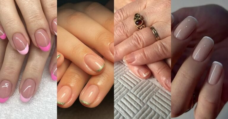 69 Micro French Manicure Ideas for Women Over 50