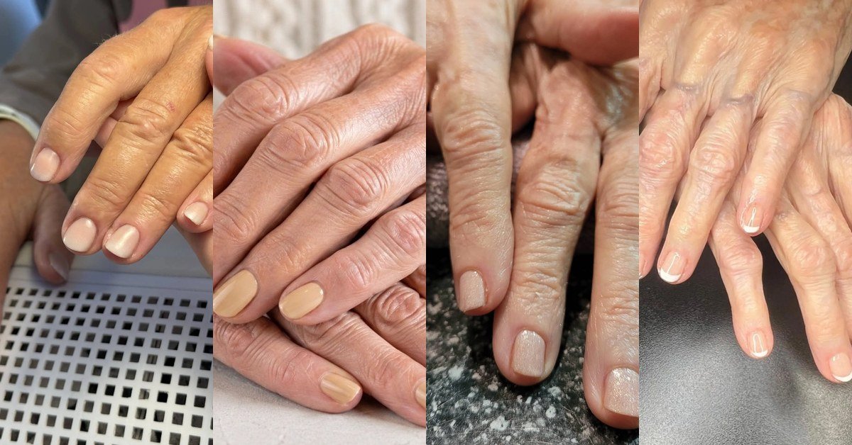 70 Simple Natural Nail Ideas for Women Over 60 collage