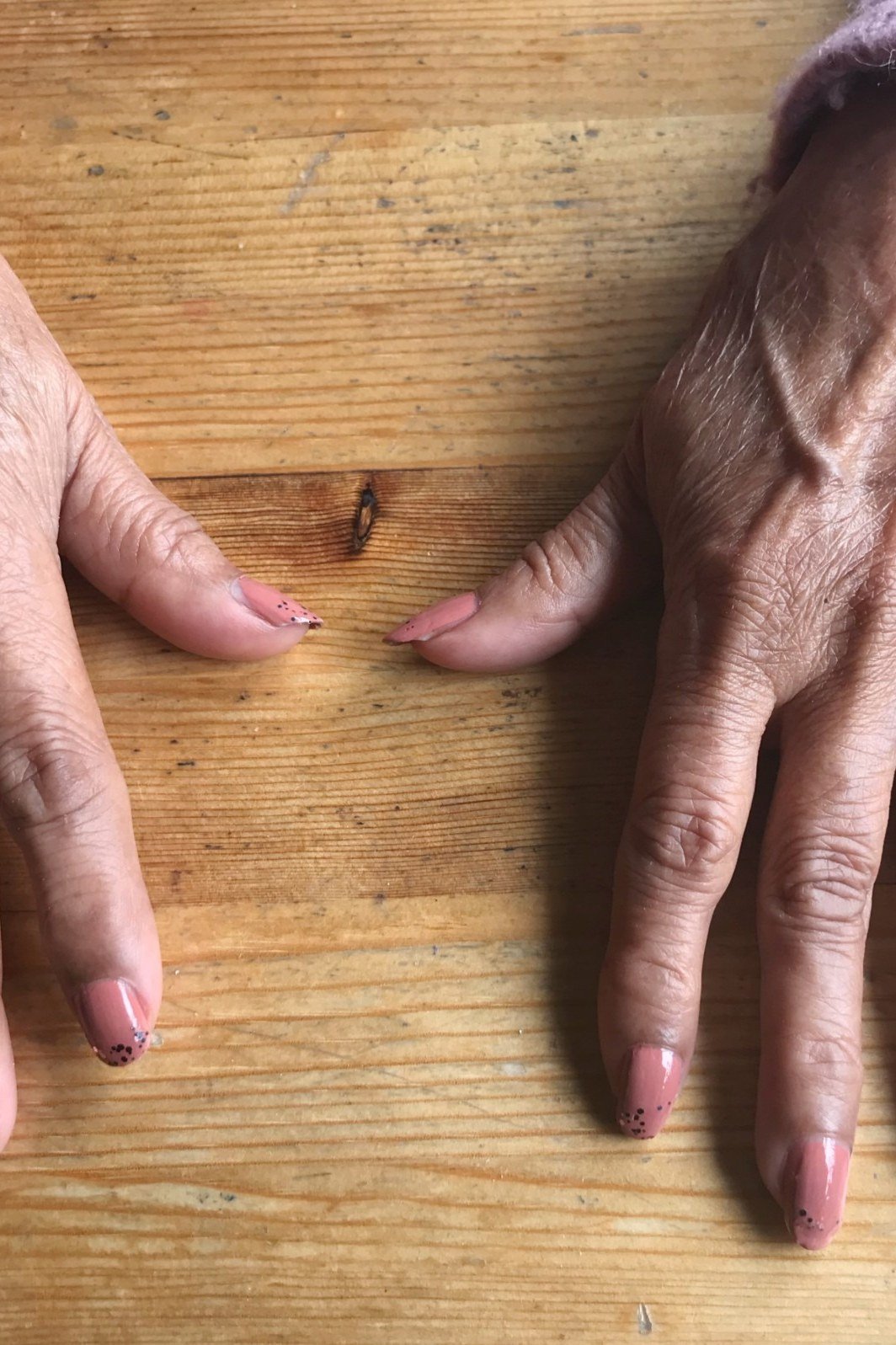 Bare Natural Nails, Beautifully Shaped for women over 60 - simple nail tip 10