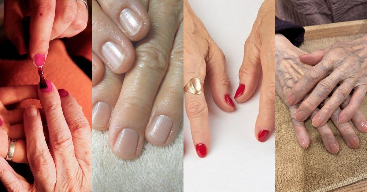 Simple nail tips for beautiful hands after 60 - elegant manicure ideas collage for women over 60