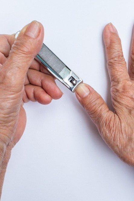 63. Trimming and Shaping Older Nails Safely - nail art idea for women over 40
