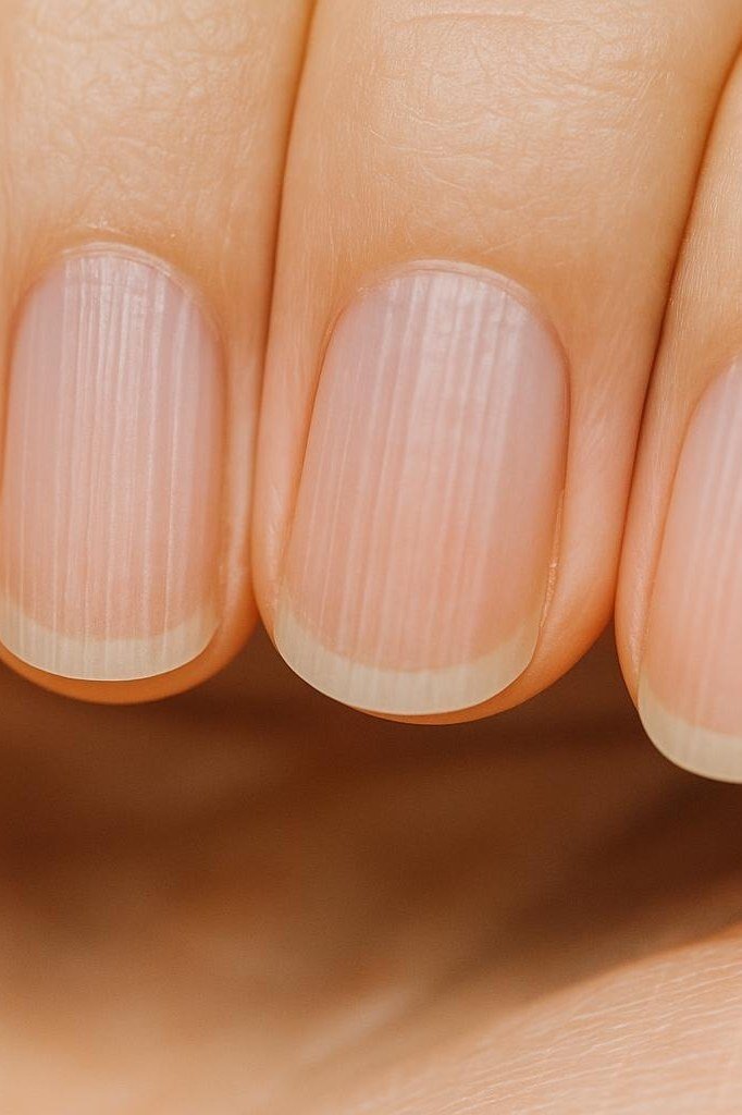 66. Caring for Ridges on Natural Nails - nail art idea for women over 40