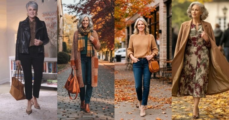 66 Fall Outfits for Women Over 40 You'll Wear on Repeat