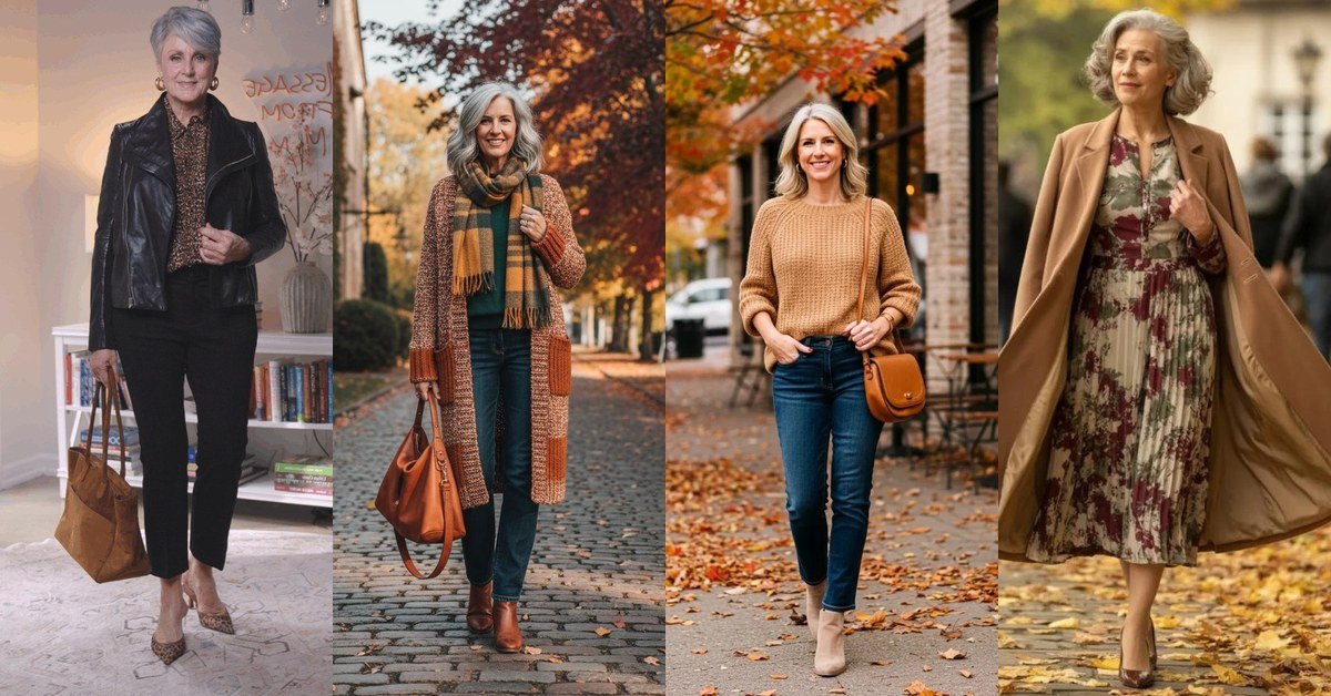 66 Fall Outfits for Women Over 40 You'll Wear on Repeat