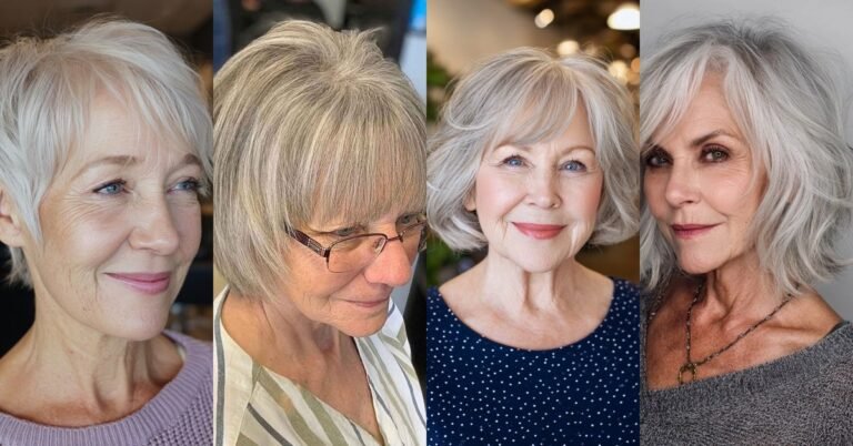 60 Simple and Stylish Hairstyles for Women Over 70