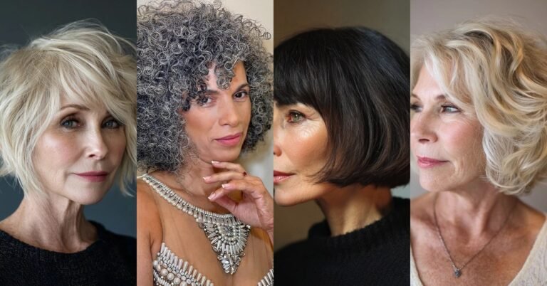 62 Textured Bob Haircuts for Women Over 60