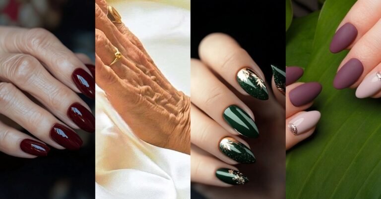 62 Winter Nail Colors for Women Over 60