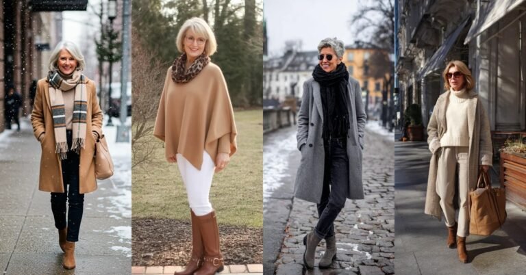 64 Chic Winter Outfits for Women Over 60