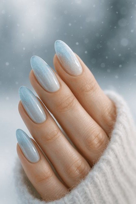 Solid Icy Blue for women over 60