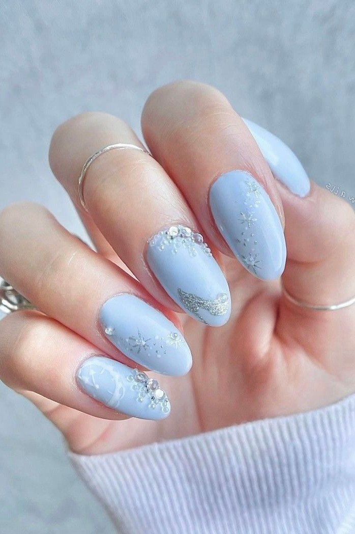 Solid Periwinkle Blue for women over 60