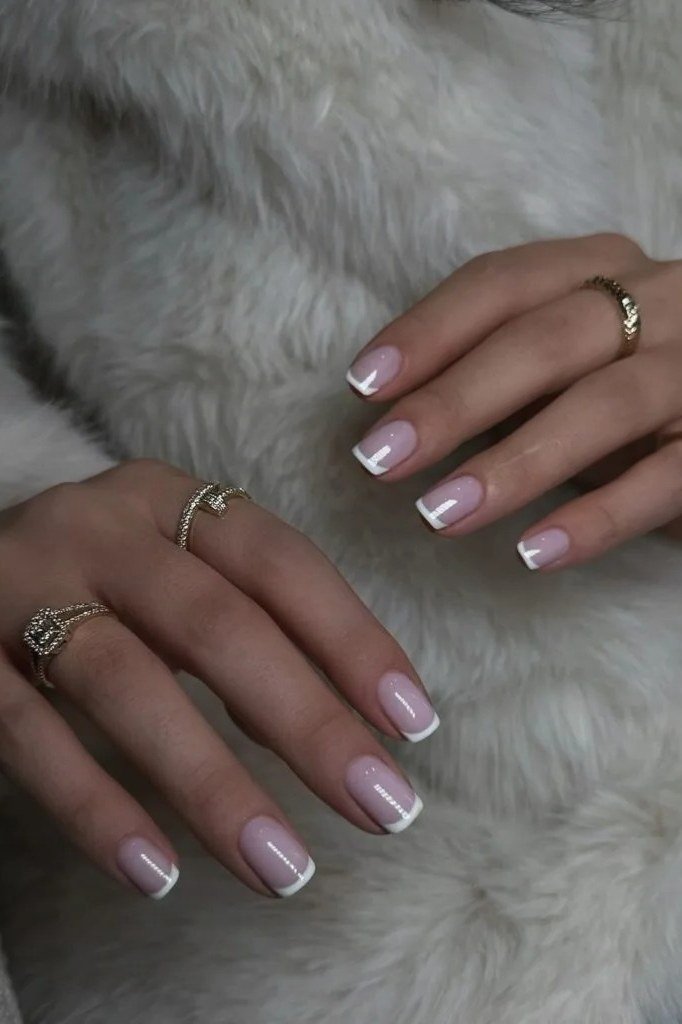 Classic Red on Deep Skin Tones - winter nail idea for women over 60