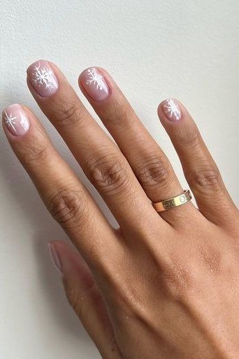 Dark Chocolate Espresso Nails - winter nail idea for women over 60