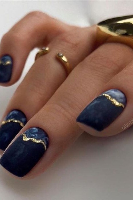 Red and Green Snowflake Nails - winter nail idea for women over 60