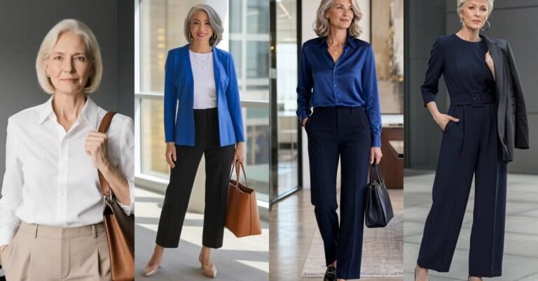 2026 Work Outfit Ideas for Women Over 50