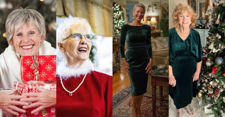 57 Christmas Day Outfits for Women Over 60 That Feel Cozy and Elegant
