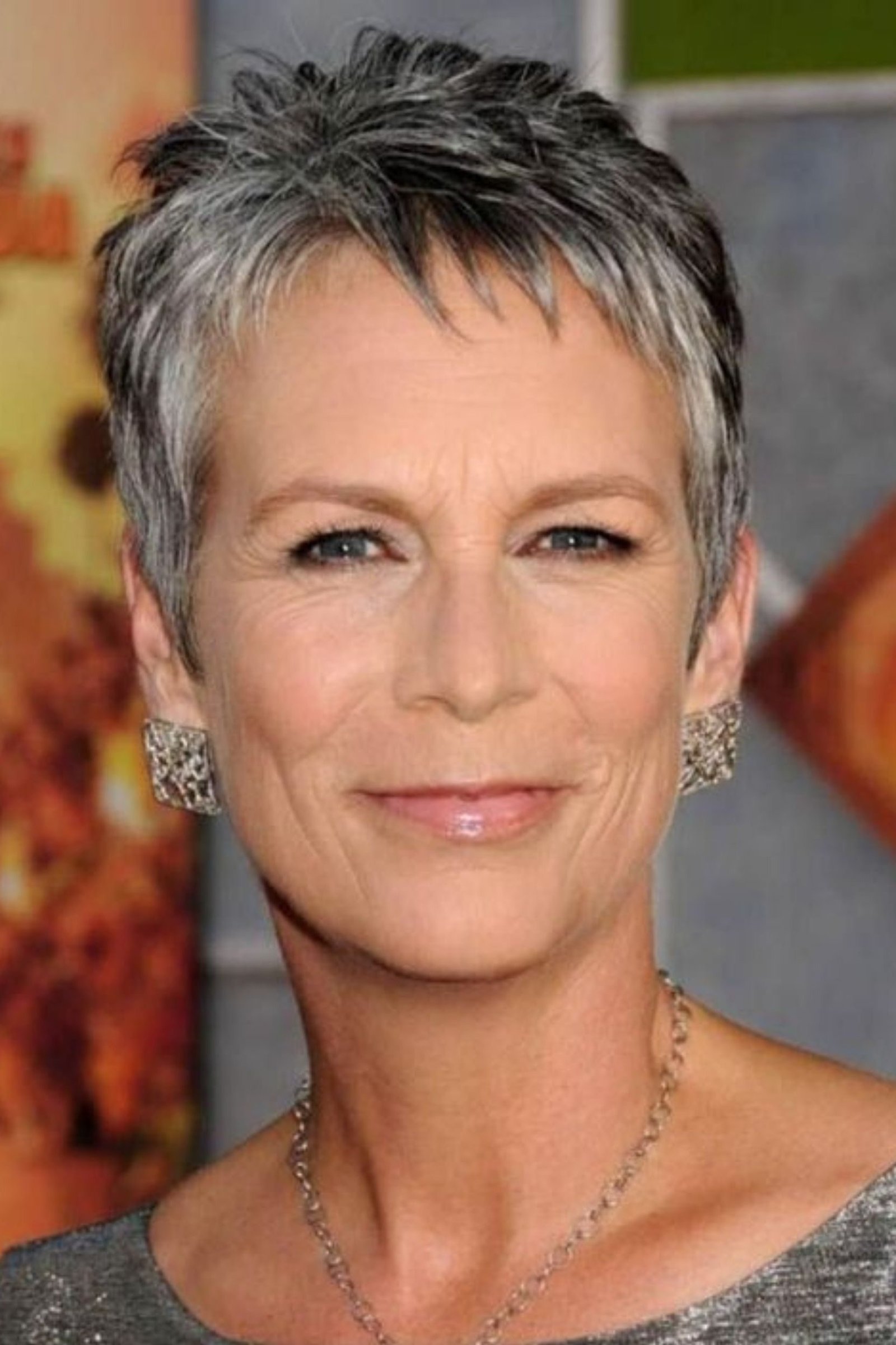 Timeless Gray Pixie, a short hairstyle for women over 50
