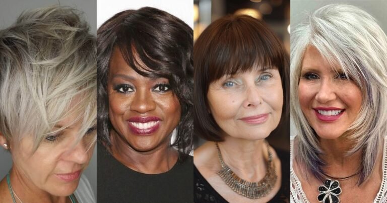 25 Youthful Short Hairstyles for Women Over 50 with Fine Hair